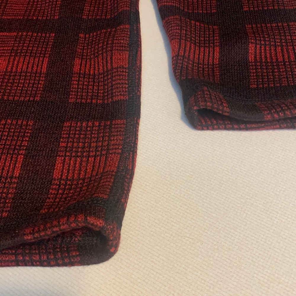 Mack Russo Men’s Plaid Partial Zip Pullover NWOT - Picture 8 of 10